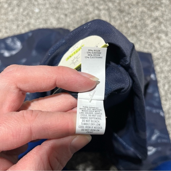 Aerie Offline Real Me 7/8 Legging Hi-Rise Blue Camo Metallic S NWT - Picture 8 of 12